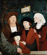 bernhard strigel Portrait of the Cuspinian Family Spain oil painting artist